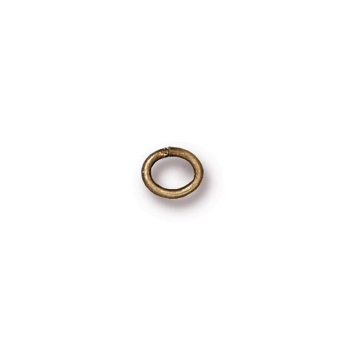 Round Jump Ring 16 Gauge 5mm Inside Diameter, Black Plate, 100 per Pack -  TierraCast, Inc.