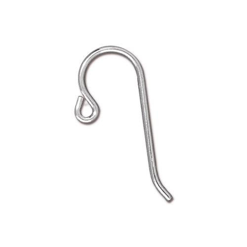 Sterling Silver Hook Wire with Bead, Wire and Loop Pack of 2 - Palmer  Metals Ltd