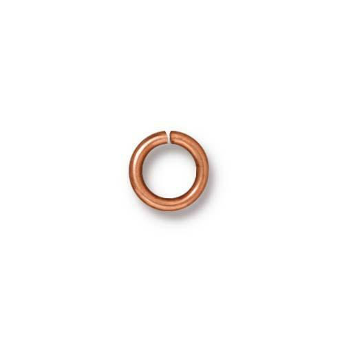 Round Jump Ring 16 Gauge 5mm Inside Diameter, Black Plate, 100 per Pack -  TierraCast, Inc.