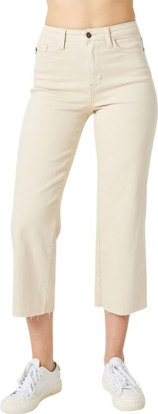 Judy Blue Garment Dyed Crop Pants