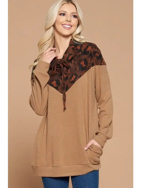 Hacci Leopard Pullover