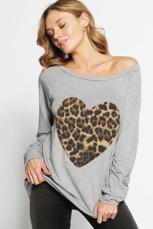 Love Leopard Top