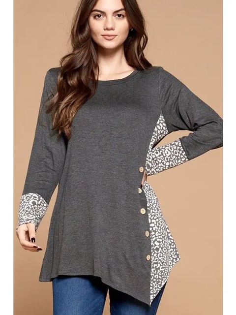 Side Button Tunic