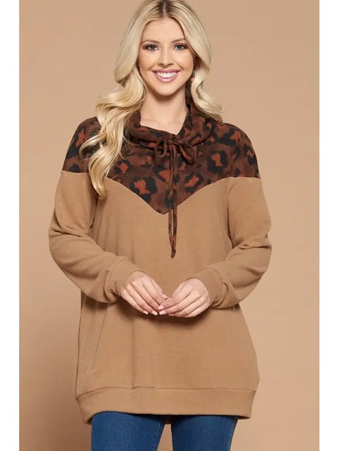 Hacci Leopard Pullover
