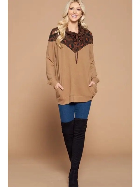 Hacci Leopard Pullover