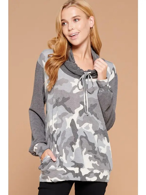 Camo Army Pullover