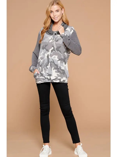 Camo Army Pullover