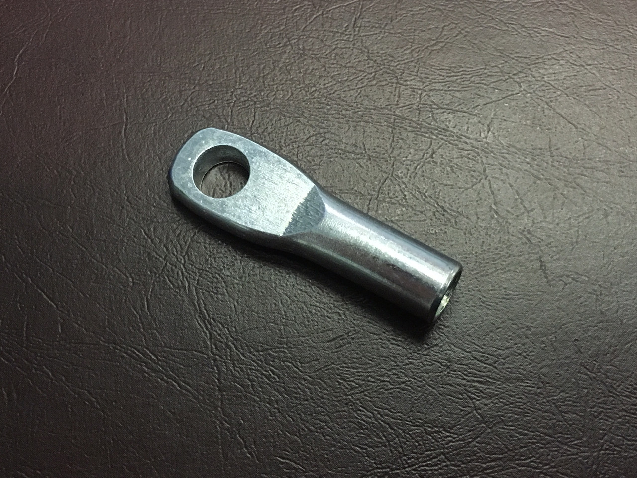 1/4-20 Flat End Eye Hanger Zinc (Box of 10) - Albany Steel & Brass Corp