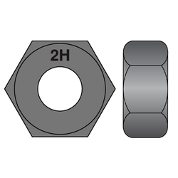 a194 2h heavy hex nut
