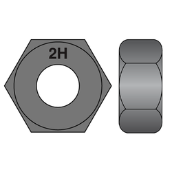 2h a194 structural heavy hex nut