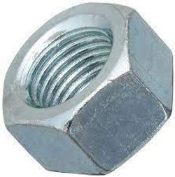 Zinc Plated Finished Hex Nut