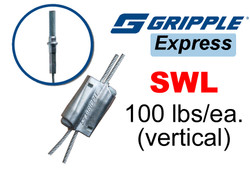 Gripple Express with 2 inch 1/4 stud