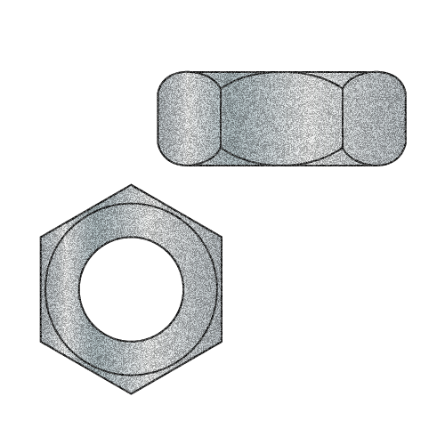 3/4-10 Hot Dip Galvanized Hex Nut (Box of 20)