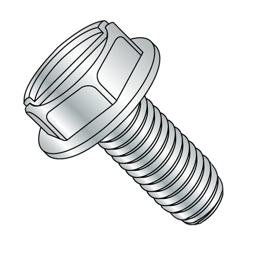 1/4-20 x 5/8 Slotted H/W Zinc Plated Swageform®