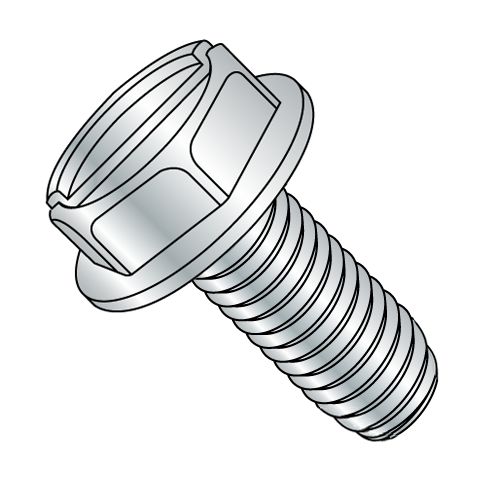 4-40 x 5/16 Slotted H/W Zinc Plated Swageform®