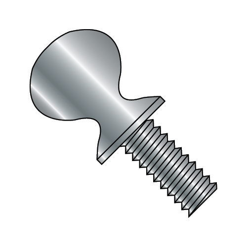 10-32 x 3/8" 'S' Thumb Screw Plain (Box of 50)