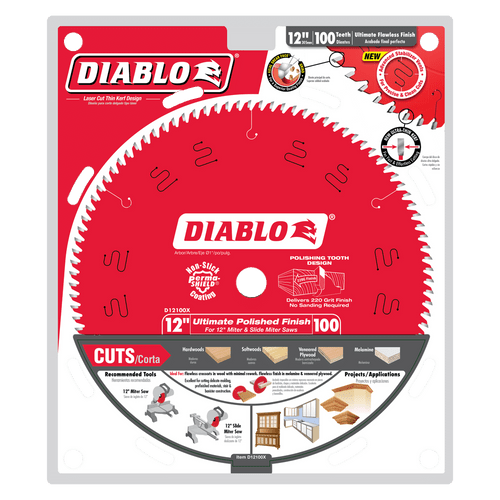 carbide tipped circular saw blade,12" circular blade for wood,finish,fine finishing blade,1" Arbor,miter saw blade,ultimate,table saw blade