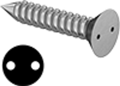 Tamper Resistance Spanner Screw with Flat Head