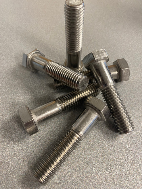 5/8-11 Hex Cap Screw 18-8 Stainless Steel