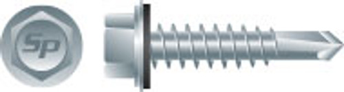 Self-Drilling Tek Screw with Washer
