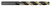 17/64" Black & Gold Jobber (Made in U.S.A.)