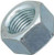 Zinc Plated Finished Hex Nut