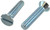 Machine Screw Slotted Flat Head Zinc Plated