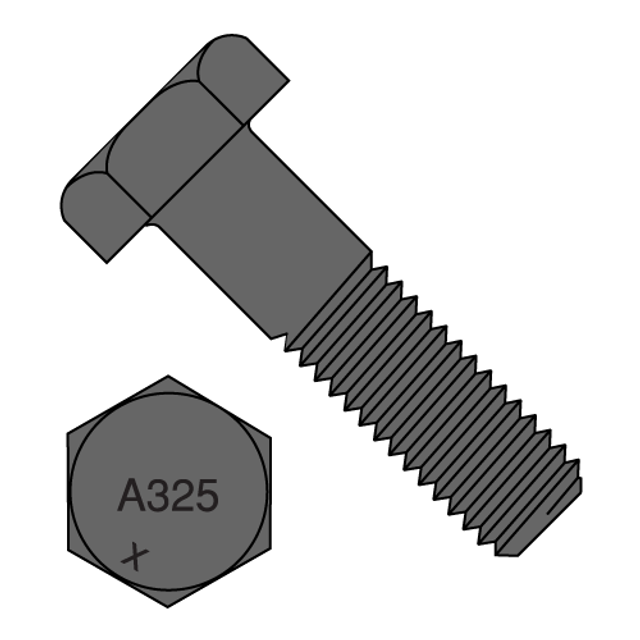 3/410 x 31/2 A325 Structural Bolt