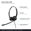 Eartec Office 308D key features: flexible headband, HD sound, comfortable ear cushions, noise-cancelling mic