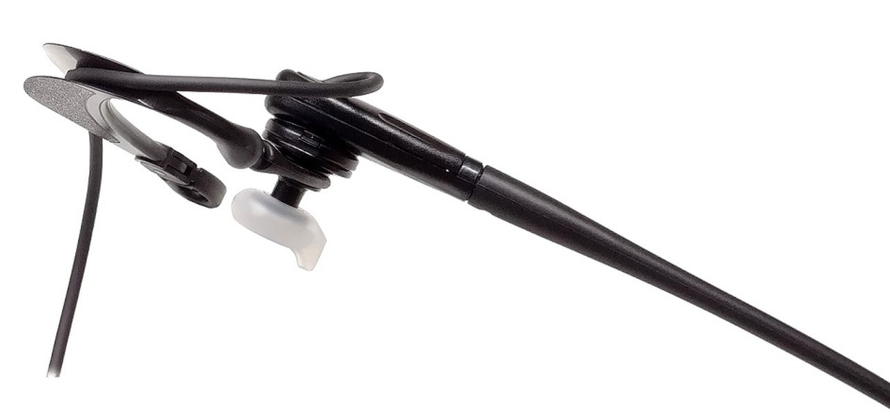 Side view of the ear loop on the EAR200 headset Side view of the ear loop on the EAR200 headset