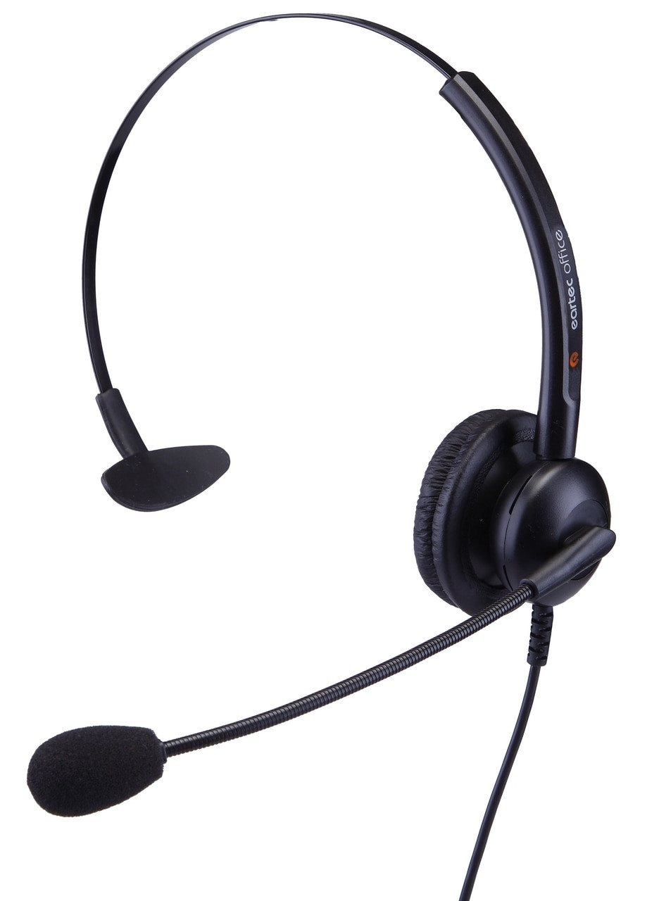 Agfeo ST 56 IP compatible mono ultra flex boom headset - EAR308