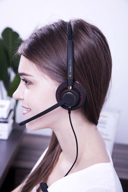 Eartec Office 510 Monaural Flex Boom Headset