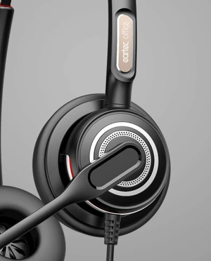 Agfeo ST 25 IP / ST 30 IP compatible duo HD sound headset - PRO710D