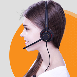 Eartec Office 510D Binaural Headset with Flex Boom & QD - EAR510D