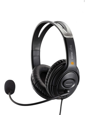 Eartec Office 250D Large Ear Cup Easyflex Boom Headset Eartec Office 250D Large Ear Cup Easyflex Boom Headset