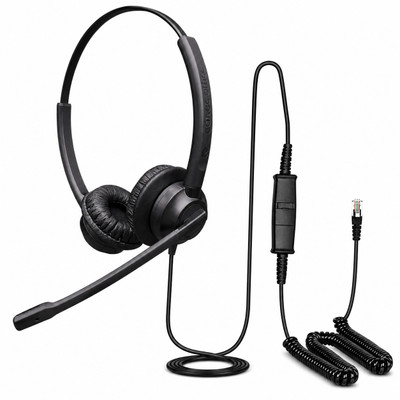 Eartec Office 308D Binaural Easyflex Boom Headset