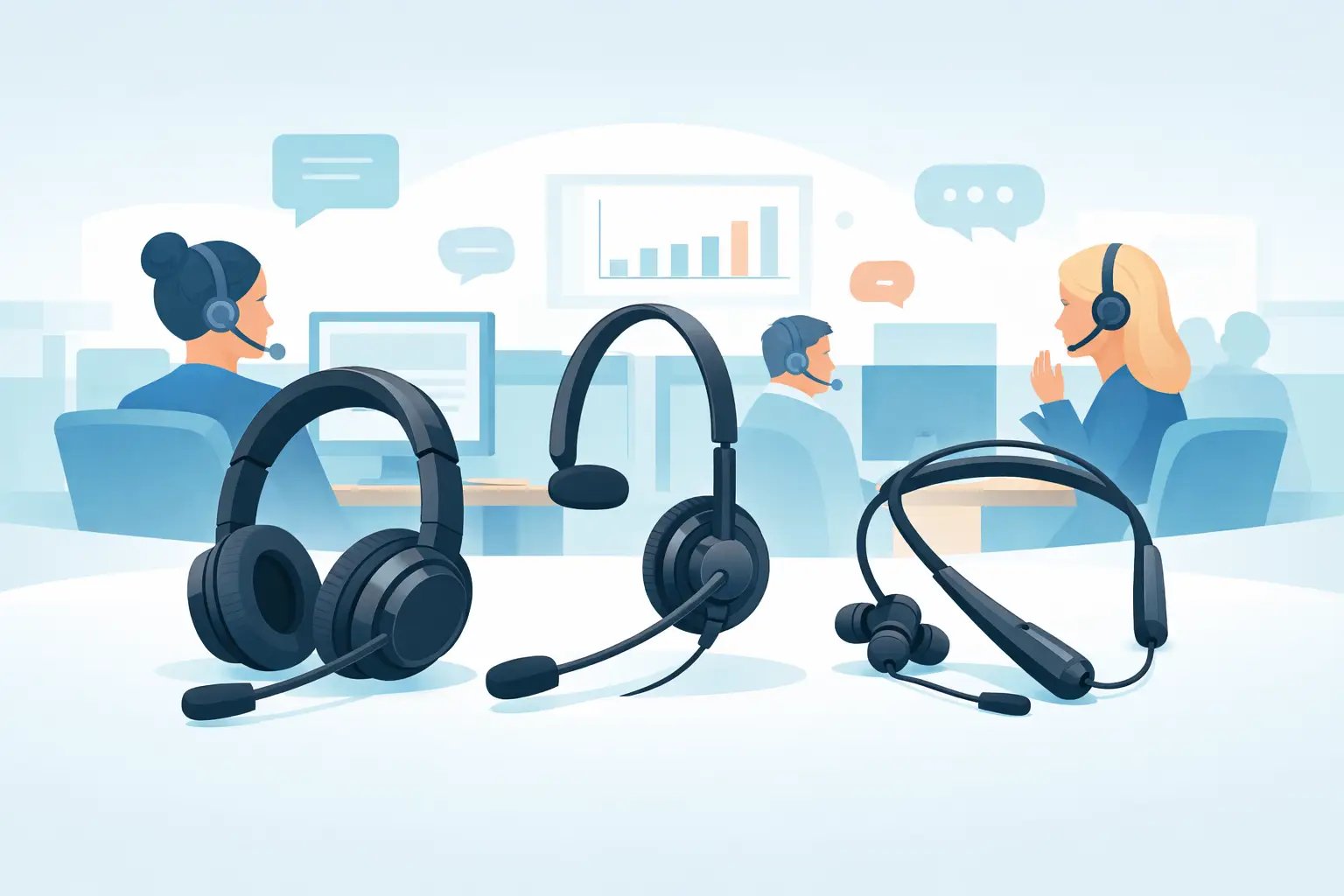 Best Headsets for Busy Call Centres Compared