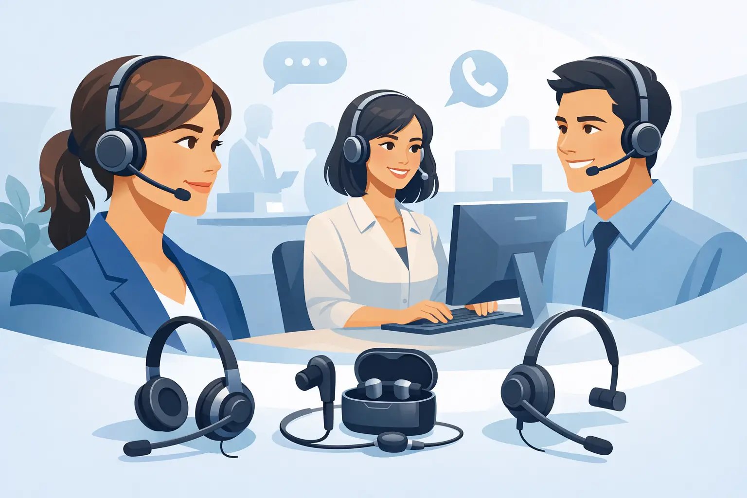 7 Best Headsets for Reception Staff in Offices
