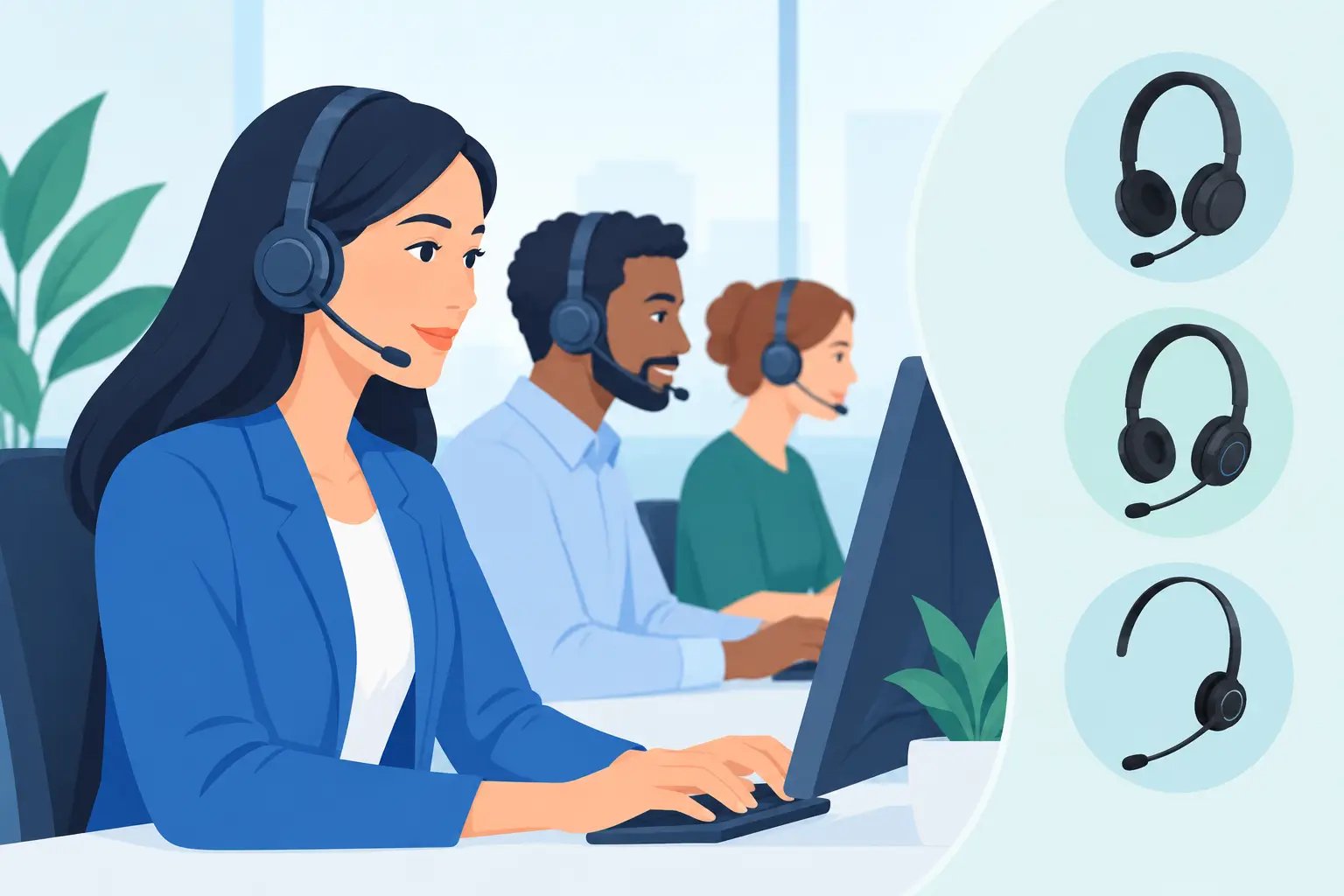 Choosing Call Centre Headsets for Your Team