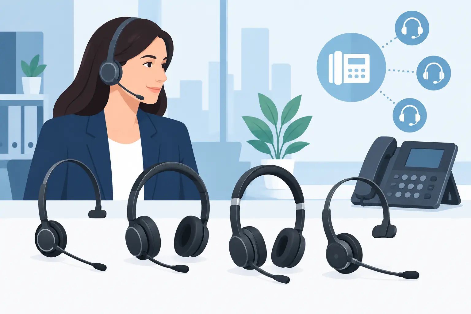 Choosing Compatible Mitel Headsets for Your Office