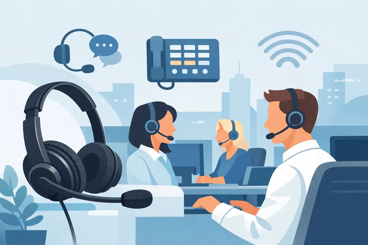 Choosing Switchboard Headsets for Busy Offices