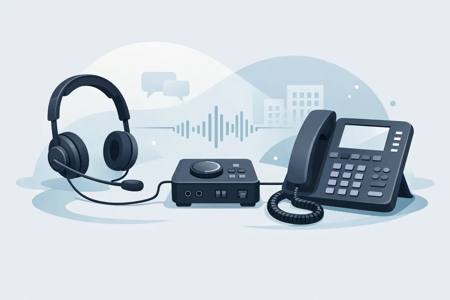 Choosing a Headset Amplifier for Office Phones