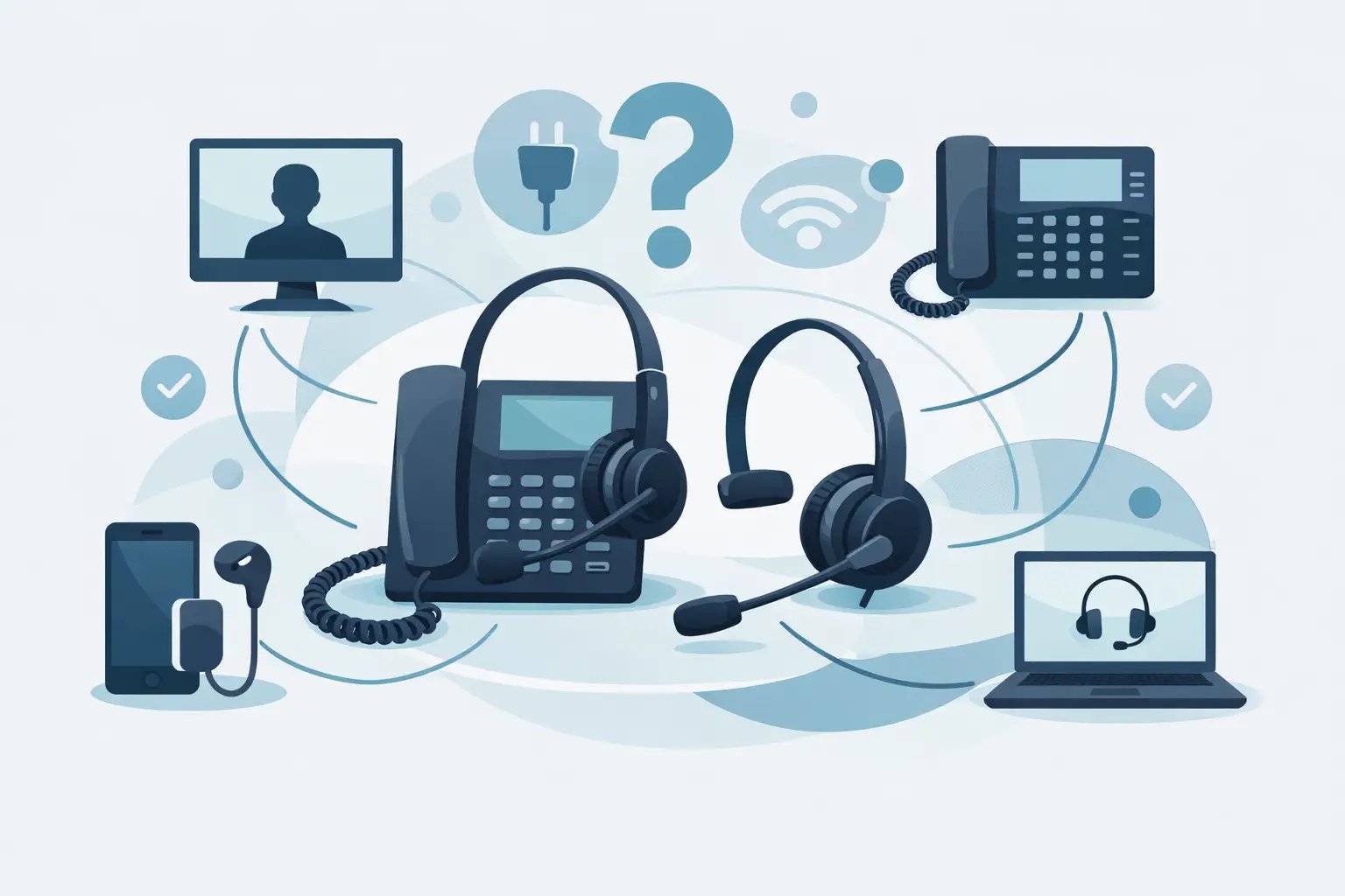 Office Phone Headset Compatibility Guide