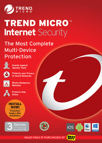 Internet Security (3-Device) (1-Year Subscription) - Mac/Windows