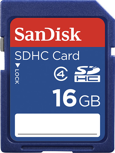 16GB SDHC Memory Card