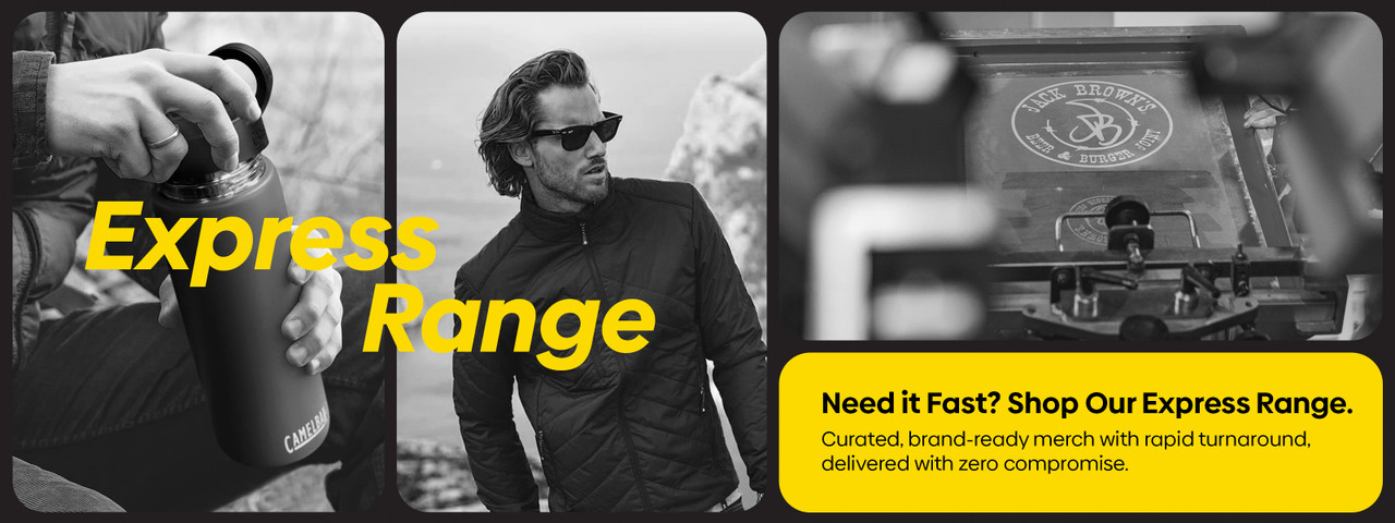 James Harvest Jacket Camelbak Bottle Promotional Merchandise