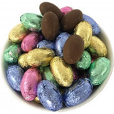 Mesh Bag with Tag with Easter Eggs - 1x 17g Egg & 10 Mini Eggs