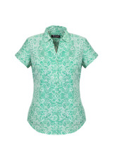 Womens Solanda Print Short Sleeve Shirt