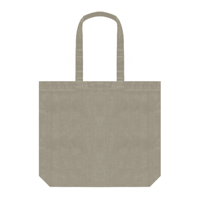A tote bag in a neutral beige colour with two sturdy handles and a spacious design. Features a simple, unbranded appearance.