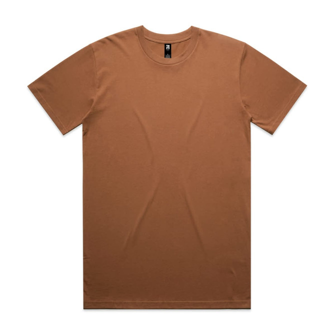 A brown Classic Tee t-shirt with a round neckline and short sleeves. The shirt features a logo.